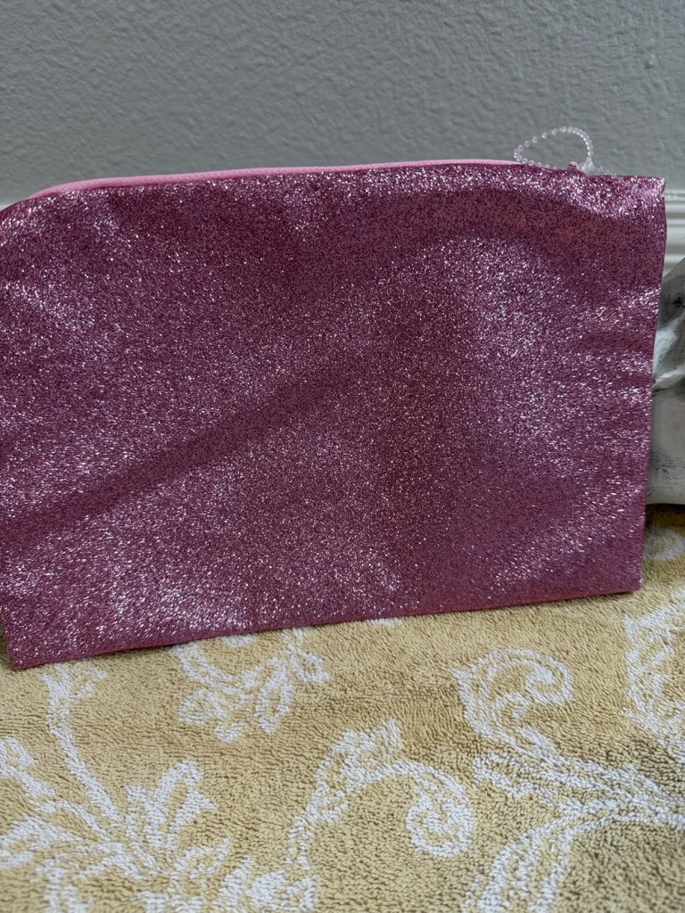 Sparkling Pink Glitter Clutch
